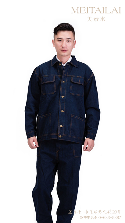 资阳牛仔工作服生产