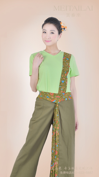 资阳东南亚风情酒店服装定做