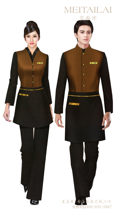 资阳时尚休闲风酒店服装生产