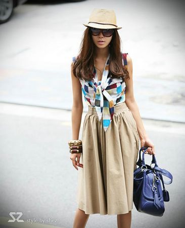 办公室女郎一周时尚变身记